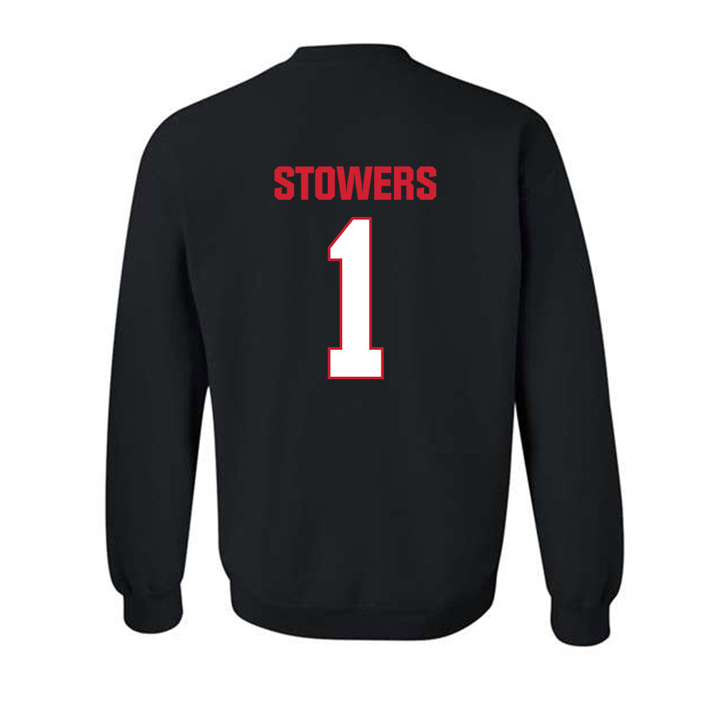 MSUM - NCAA Football : Kennan Stowers - Classic Shersey Crewneck Sweatshirt-2
