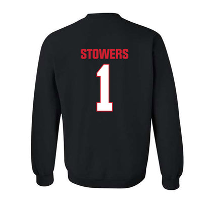 MSUM - NCAA Football : Kennan Stowers - Classic Shersey Crewneck Sweatshirt-3