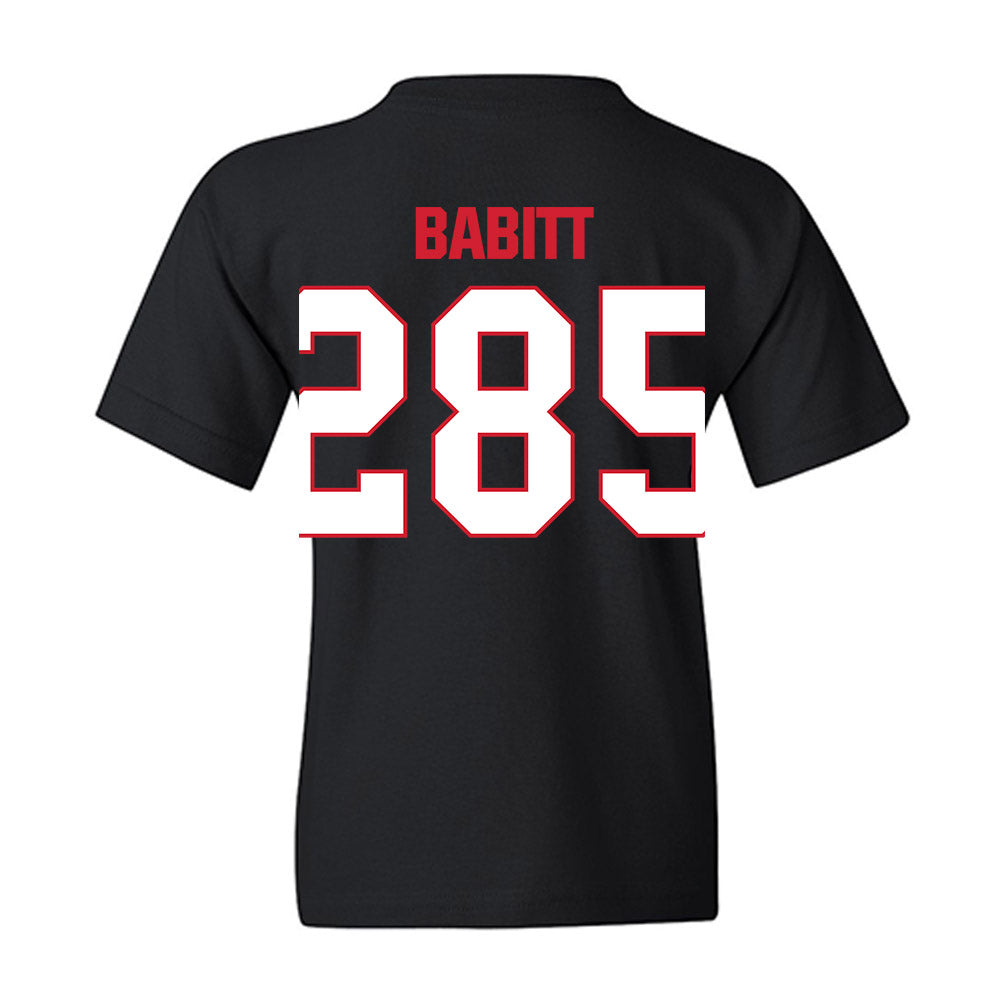 MSUM - NCAA Wrestling : Liam Babitt - Classic Shersey Youth T-Shirt-2