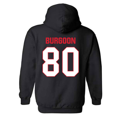 MSUM - NCAA Football : Ty Burgoon - Classic Shersey Hooded Sweatshirt-3