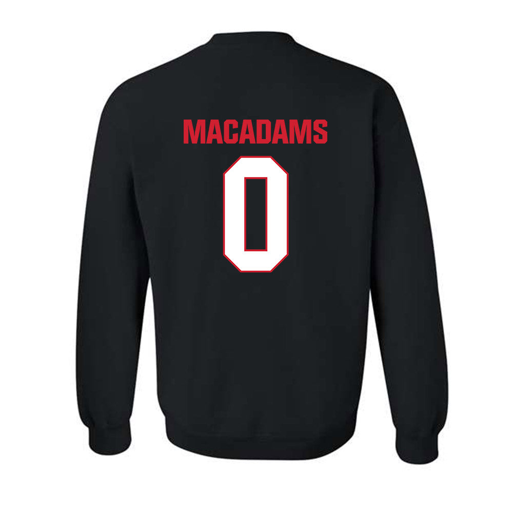 MSUM - NCAA Women's Basketball : Julia MacAdams - Classic Shersey Crewneck Sweatshirt-3