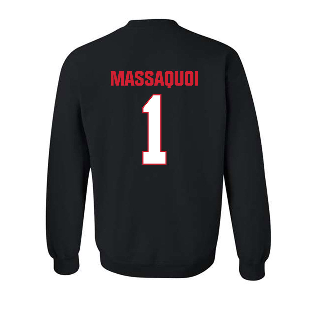 MSUM - NCAA Women's Basketball : Grace Massaquoi - Classic Shersey Crewneck Sweatshirt-2