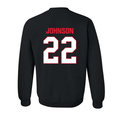 MSUM - NCAA Women's Basketball : Terryn Johnson - Classic Shersey Crewneck Sweatshirt-3