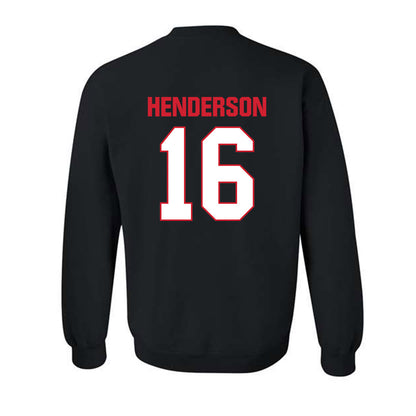 MSUM - NCAA Softball : Alivia Henderson - Classic Shersey Crewneck Sweatshirt-3
