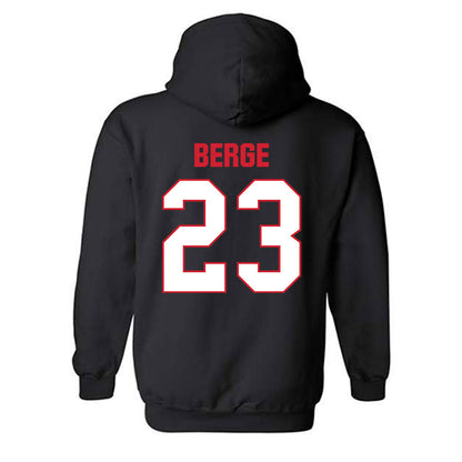 MSUM - NCAA Women's Basketball : Abby Berge - Classic Shersey Hooded Sweatshirt-3