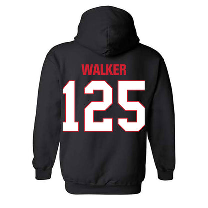 MSUM - NCAA Wrestling : Landon Walker - Classic Shersey Hooded Sweatshirt-3