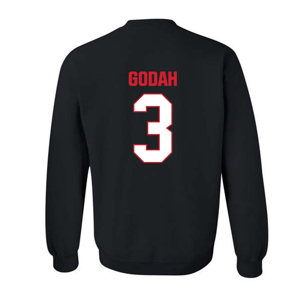 MSUM - NCAA Women's Track & Field : Victory Godah - Classic Shersey Crewneck Sweatshirt-3