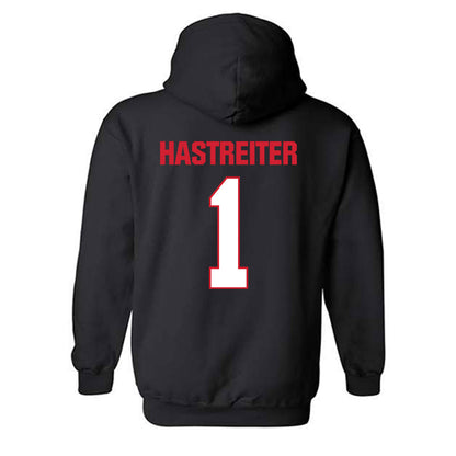 MSUM - NCAA Men's Basketball : Sam Hastreiter - Classic Shersey Hooded Sweatshirt-3