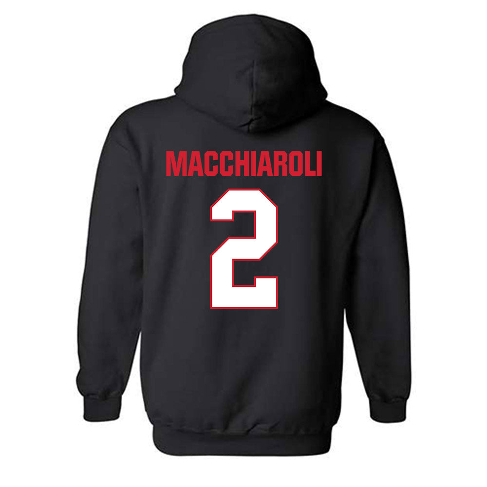 MSUM - NCAA Softball : Sami Macchiaroli - Classic Shersey Hooded Sweatshirt-2