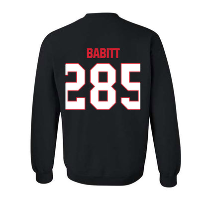 MSUM - NCAA Wrestling : Liam Babitt - Classic Shersey Crewneck Sweatshirt-2