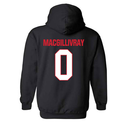 MSUM - NCAA Football : Hunter MacGillivray - Classic Shersey Hooded Sweatshirt-2