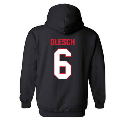 MSUM - NCAA Women's Volleyball : Kiara Olesch - Classic Shersey Hooded Sweatshirt-2