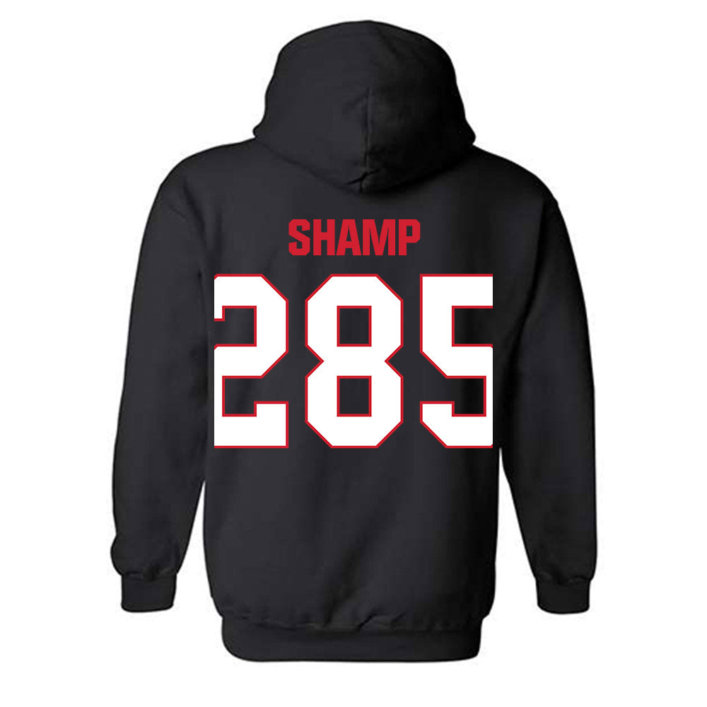 MSUM - NCAA Wrestling : Braden Shamp - Classic Shersey Hooded Sweatshirt-2