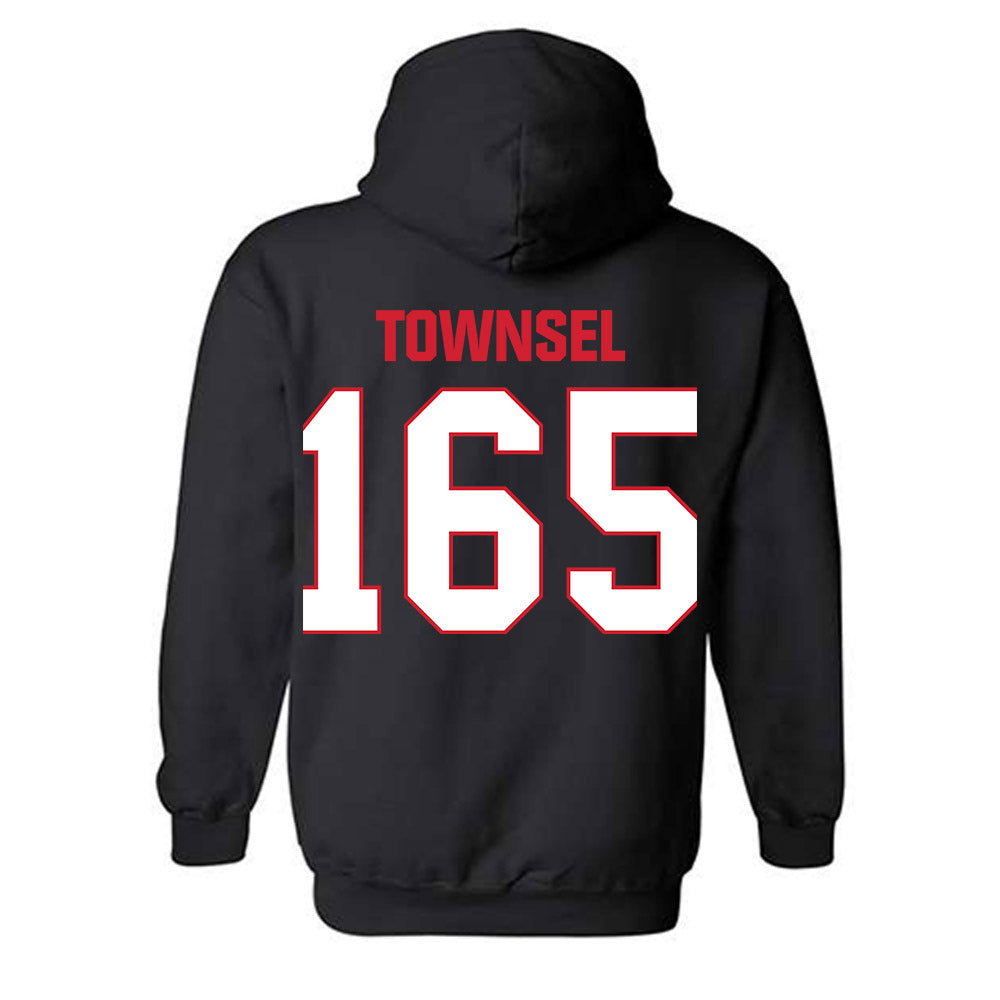 MSUM - NCAA Wrestling : Jesiah Townsel - Classic Shersey Hooded Sweatshirt-2