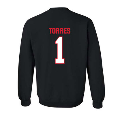 MSUM - NCAA Football : Jesus Torres - Classic Shersey Crewneck Sweatshirt-2