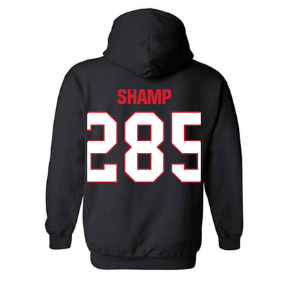 MSUM - NCAA Wrestling : Braden Shamp - Classic Shersey Hooded Sweatshirt-3