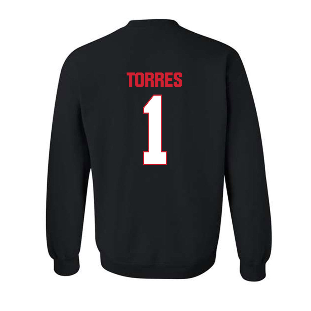 MSUM - NCAA Football : Jesus Torres - Classic Shersey Crewneck Sweatshirt-3