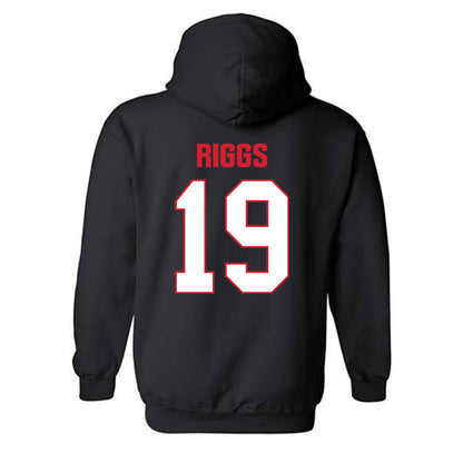 MSUM - NCAA Football : Madden Riggs - Classic Shersey Hooded Sweatshirt-2