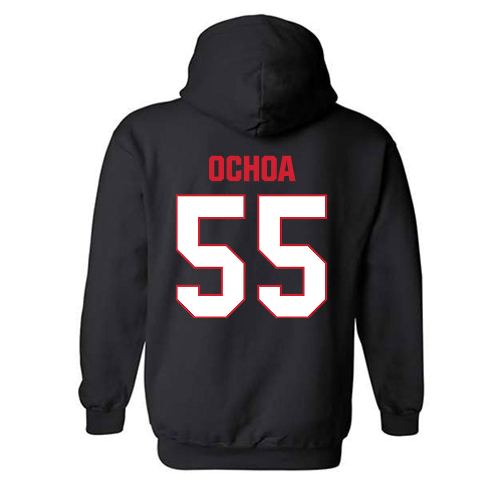 MSUM - NCAA Softball : Alyssa Ochoa - Classic Shersey Hooded Sweatshirt-3