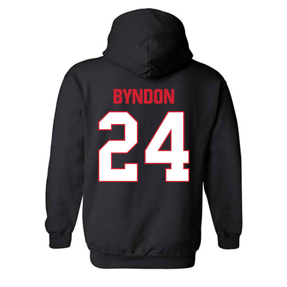 MSUM - NCAA Women's Soccer : Taytum Byndon - Classic Shersey Hooded Sweatshirt-3