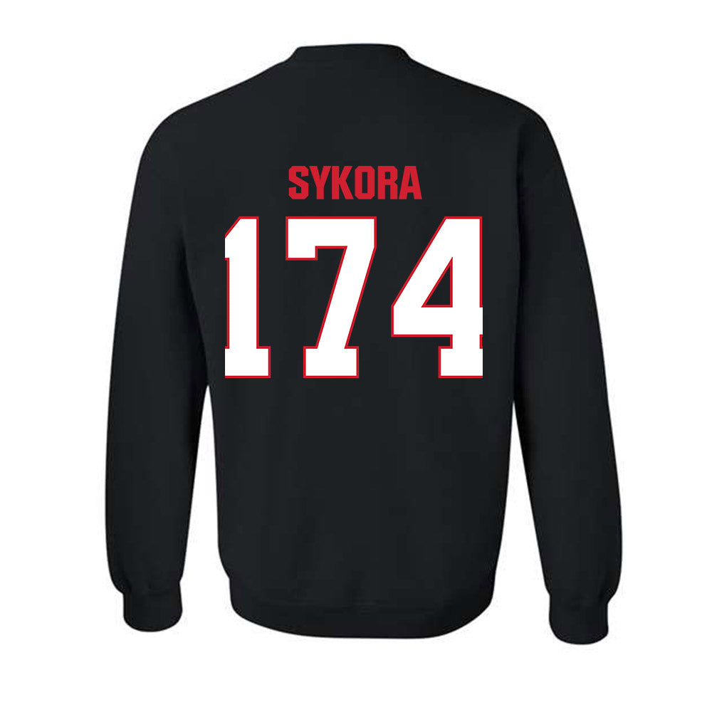MSUM - NCAA Wrestling : Anthony Sykora - Classic Shersey Crewneck Sweatshirt-2