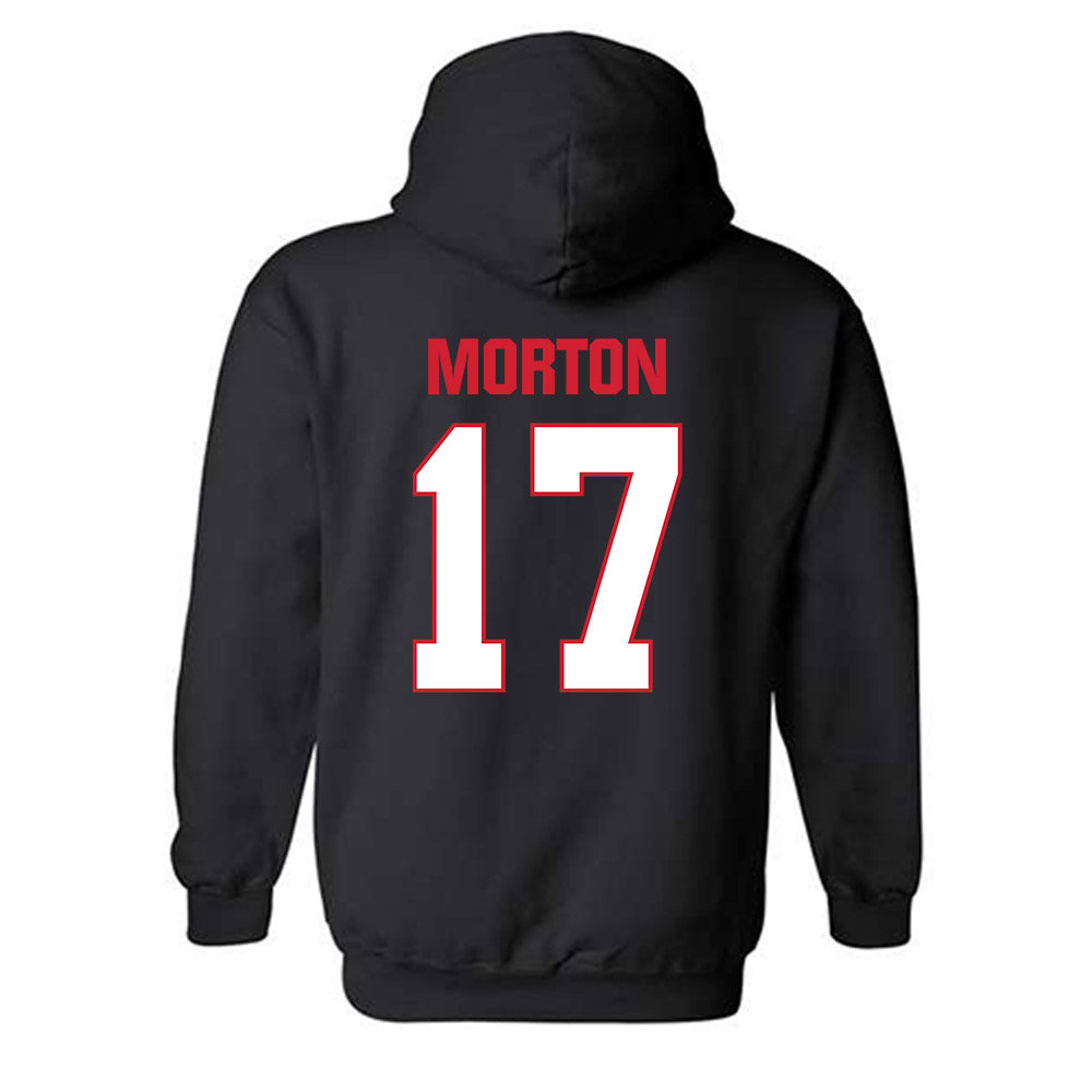 MSUM - NCAA Football : Dominic Morton - Classic Shersey Hooded Sweatshirt-2