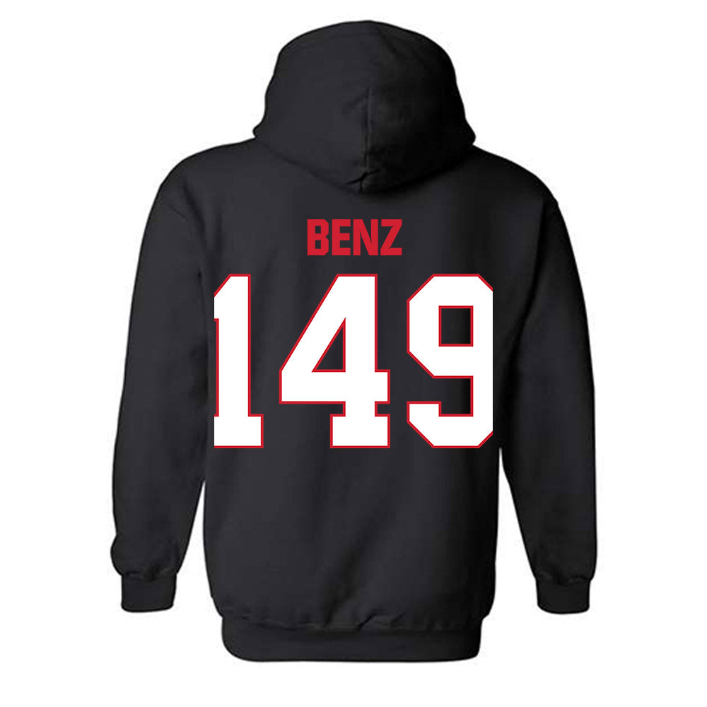 MSUM - NCAA Wrestling : Parker Benz - Classic Shersey Hooded Sweatshirt-2