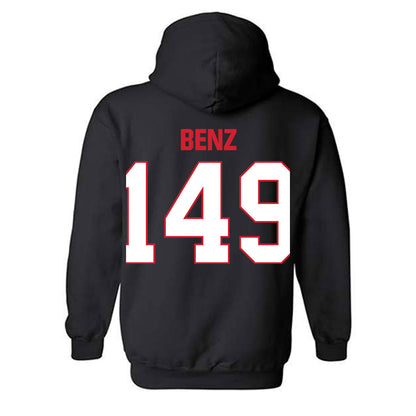MSUM - NCAA Wrestling : Parker Benz - Classic Shersey Hooded Sweatshirt-2