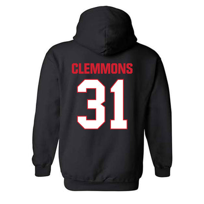 MSUM - NCAA Softball : Teagan Clemmons - Classic Shersey Hooded Sweatshirt-2