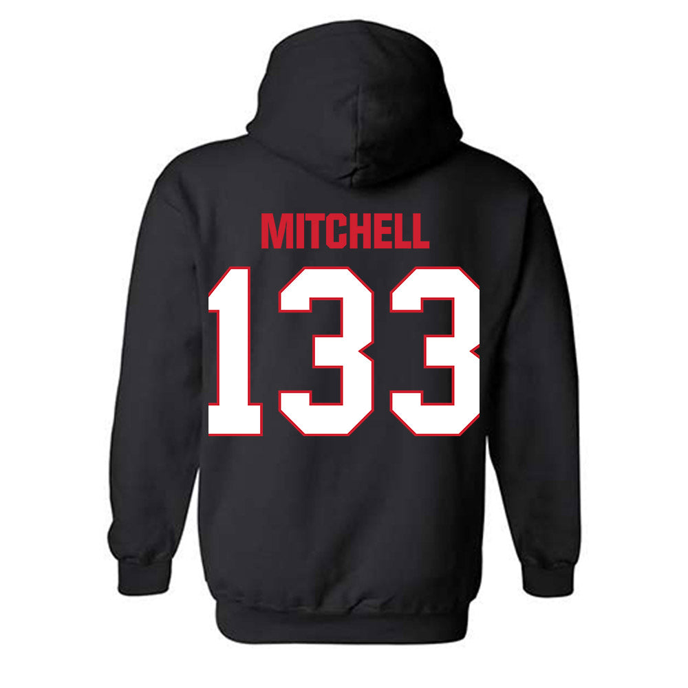 MSUM - NCAA Wrestling : Matthew Mitchell - Classic Shersey Hooded Sweatshirt-2