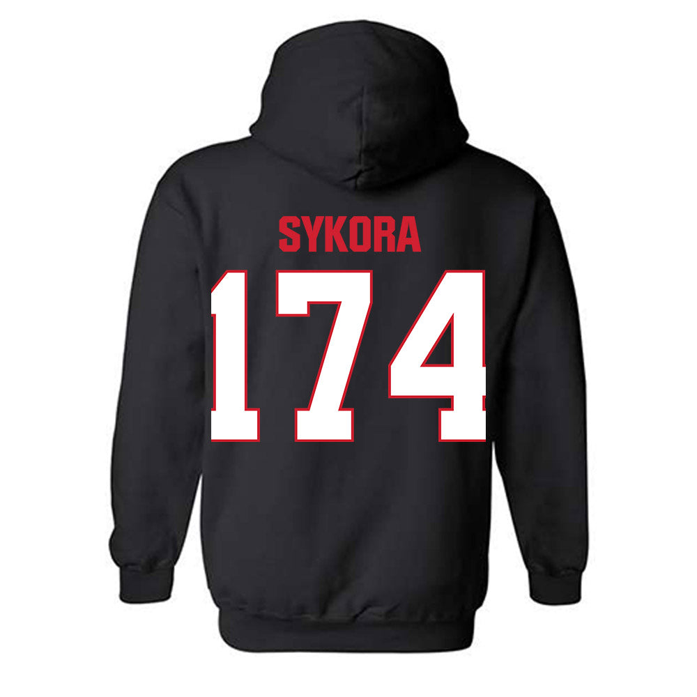 MSUM - NCAA Wrestling : Anthony Sykora - Classic Shersey Hooded Sweatshirt-3
