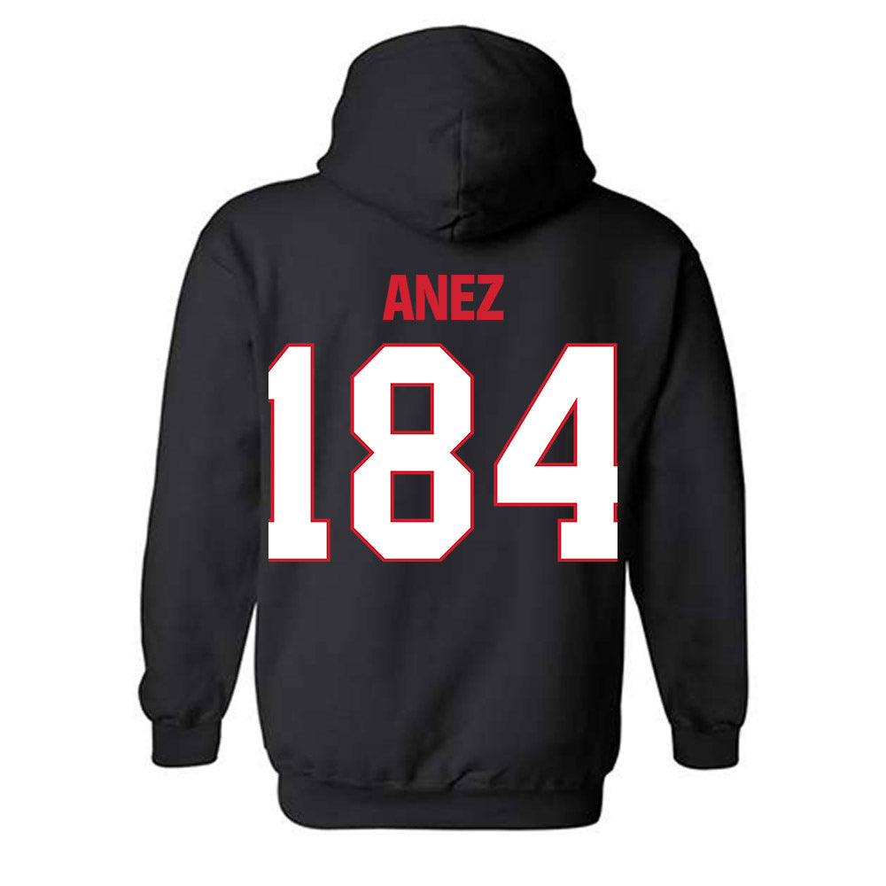 MSUM - NCAA Wrestling : Jonas Anez - Classic Shersey Hooded Sweatshirt-3