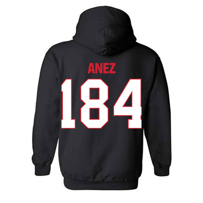 MSUM - NCAA Wrestling : Jonas Anez - Classic Shersey Hooded Sweatshirt-3