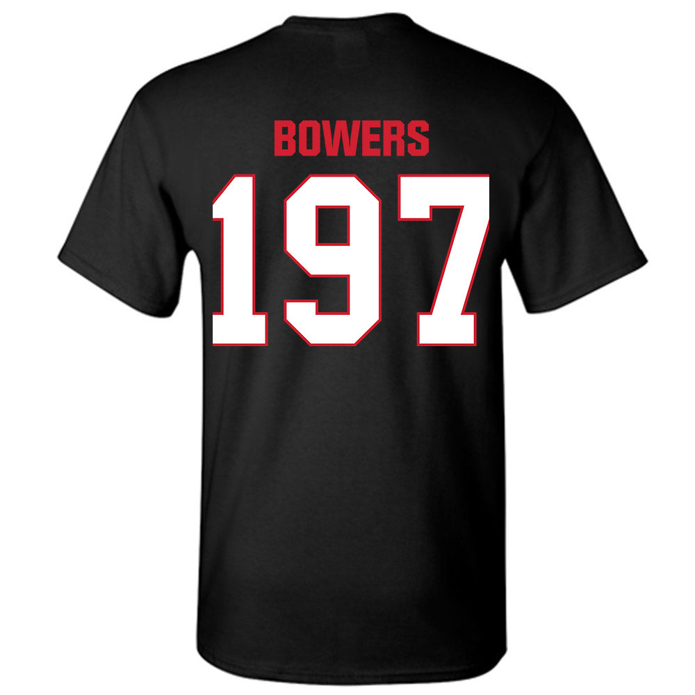 MSUM - NCAA Wrestling : Burak Bowers - Classic Shersey T-Shirt-2