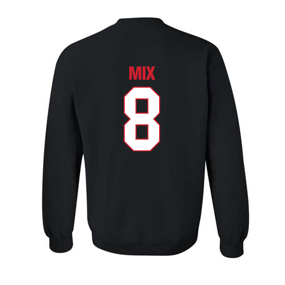 MSUM - NCAA Women's Volleyball : Natalie Mix - Classic Shersey Crewneck Sweatshirt-2