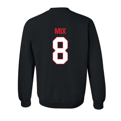 MSUM - NCAA Women's Volleyball : Natalie Mix - Classic Shersey Crewneck Sweatshirt-2