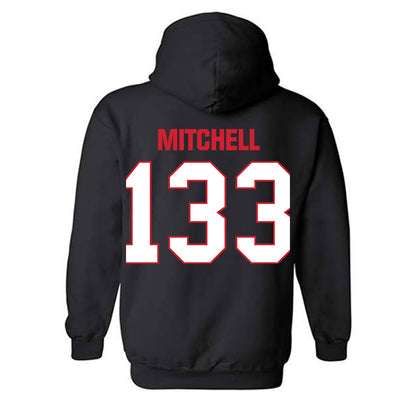 MSUM - NCAA Wrestling : Matthew Mitchell - Classic Shersey Hooded Sweatshirt-3