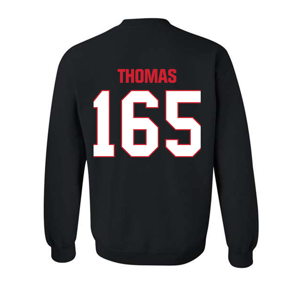 MSUM - NCAA Wrestling : Jacob Thomas - Classic Shersey Crewneck Sweatshirt-2