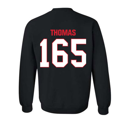 MSUM - NCAA Wrestling : Jacob Thomas - Classic Shersey Crewneck Sweatshirt-2