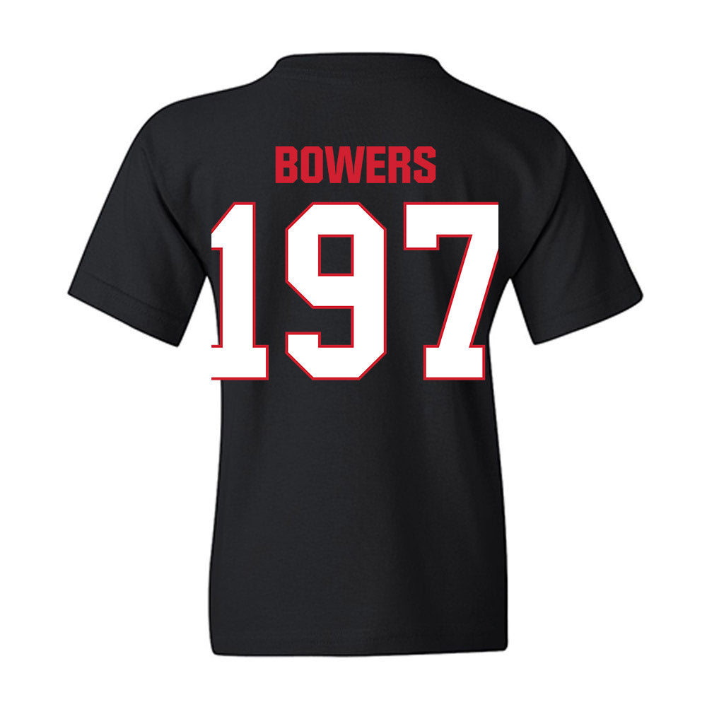 MSUM - NCAA Wrestling : Burak Bowers - Classic Shersey Youth T-Shirt-2