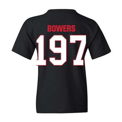 MSUM - NCAA Wrestling : Burak Bowers - Classic Shersey Youth T-Shirt-2