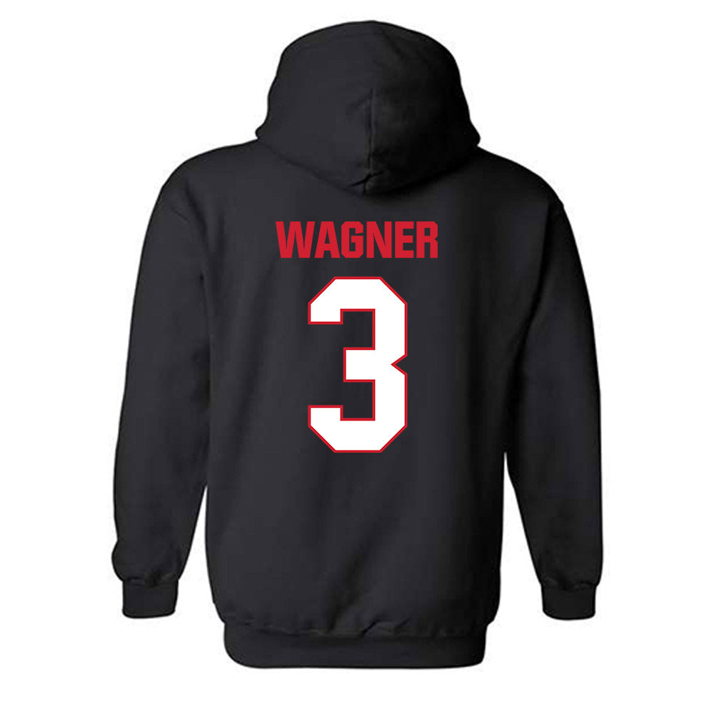 MSUM - NCAA Women's Basketball : Adie Wagner - Classic Shersey Hooded Sweatshirt-2