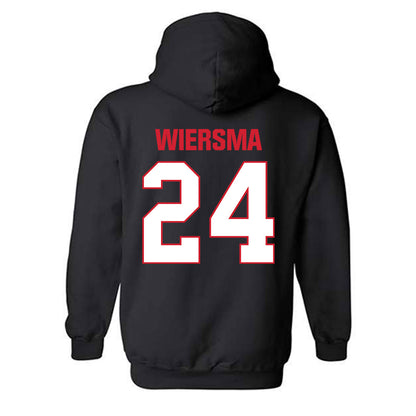 MSUM - NCAA Football : Owen Wiersma - Classic Shersey Hooded Sweatshirt-2