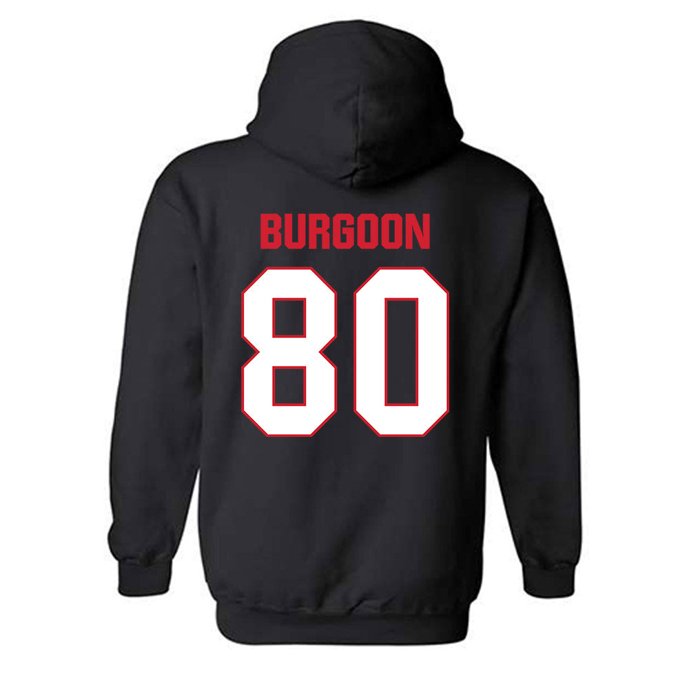 MSUM - NCAA Football : Ty Burgoon - Classic Shersey Hooded Sweatshirt-2