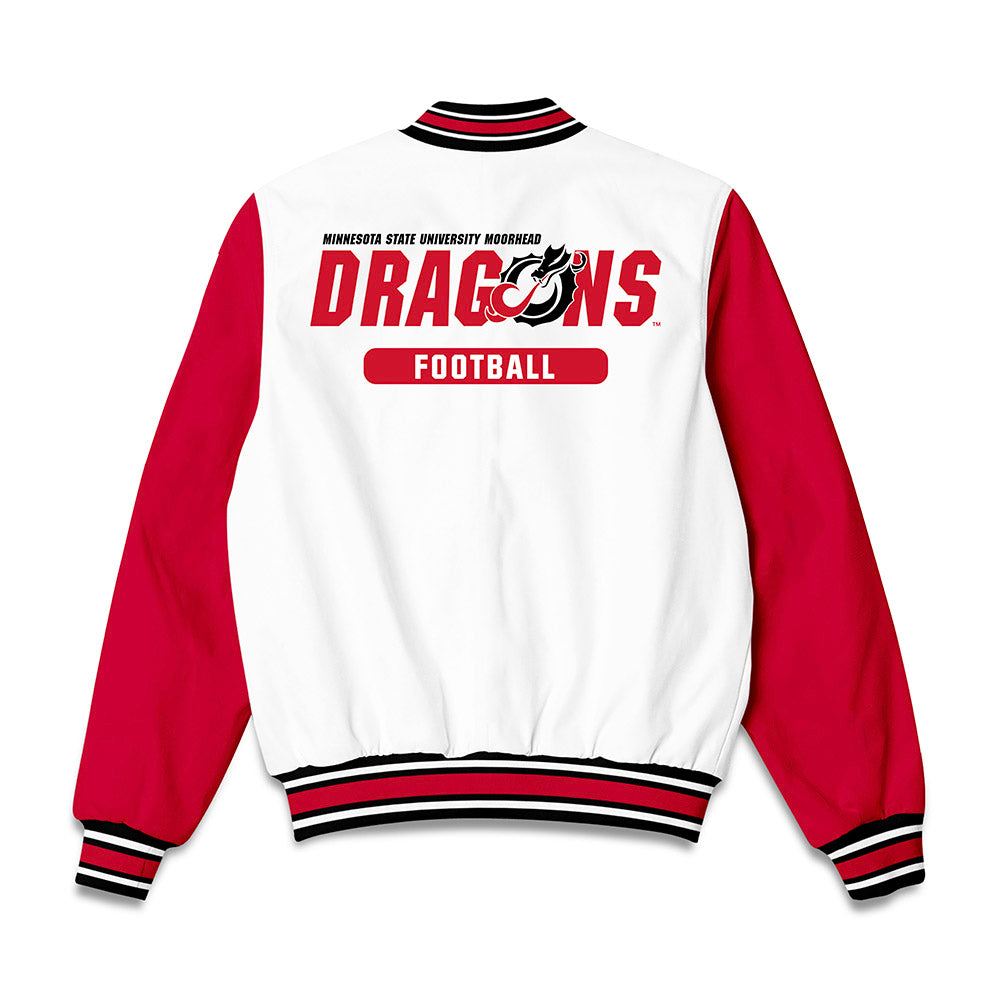 MSUM - NCAA Football : Jesus Torres - Bomber Jacket-1