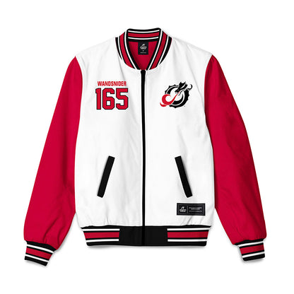 MSUM - NCAA Wrestling : cohl Wandsnider - Bomber Jacket-0