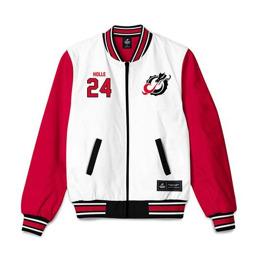 MSUM - NCAA Women's Basketball : Mara Holle - Bomber Jacket-0