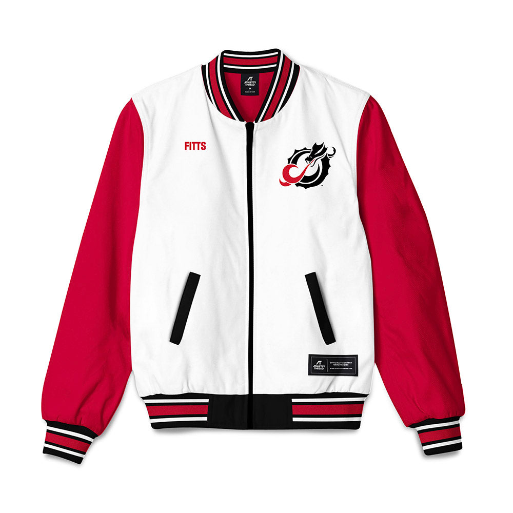 MSUM - NCAA Men's Track & Field : Aidan Fitts - Bomber Jacket-0