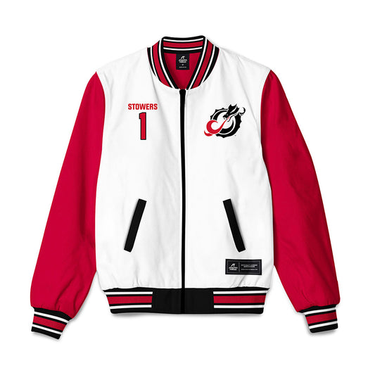 MSUM - NCAA Football : Kennan Stowers - Bomber Jacket-0