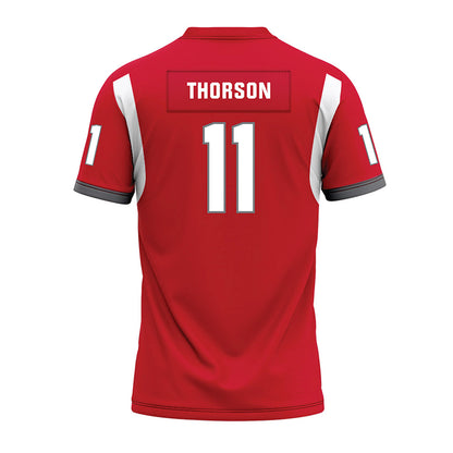 MSUM - NCAA Football : Madden Thorson - Premium Football Jersey-1